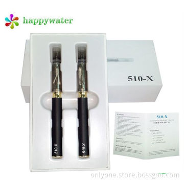 2014hot and Best Selling 510-X E Cigarette with Variable Battery Indicator Colors